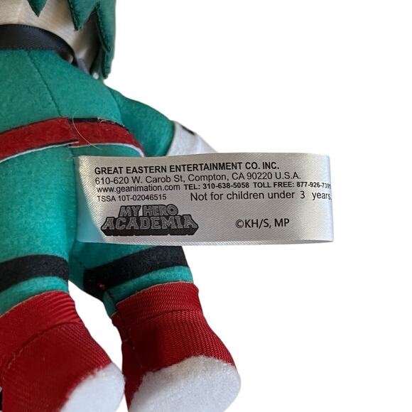 My Hero Academia Izuku Midoriya 9" Plush Anime Manga Great Eastern Entertainment - Picture 7 of 10